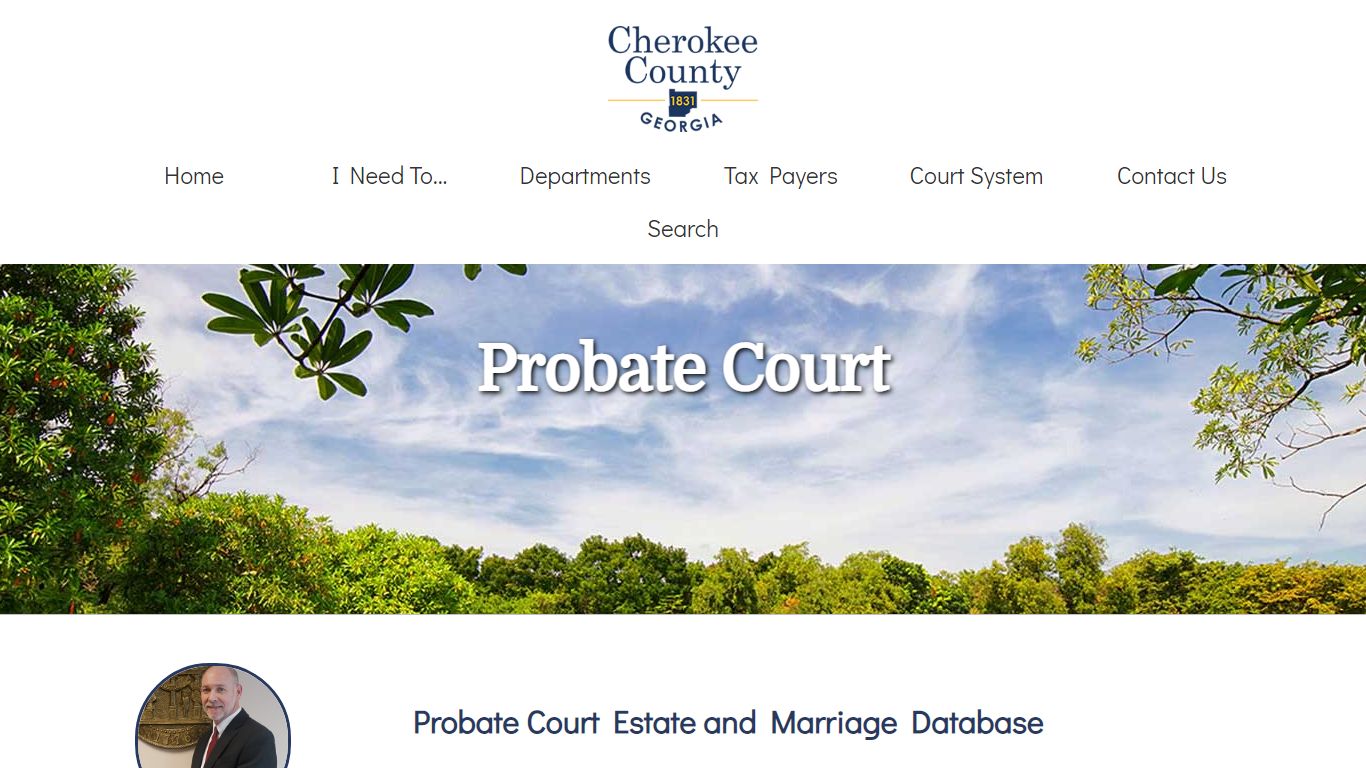 Probate Court | Cherokee County, Georgia